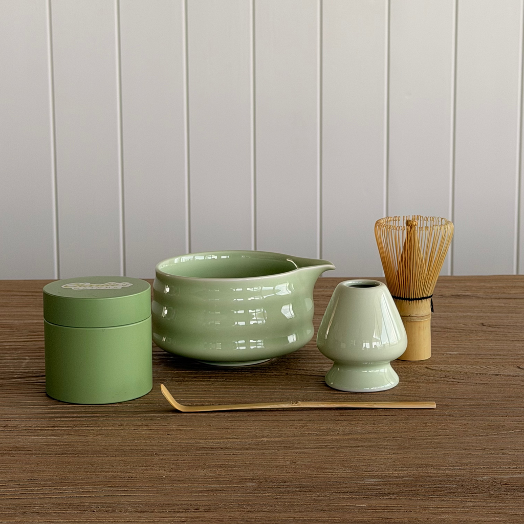Green Matcha Latte Set