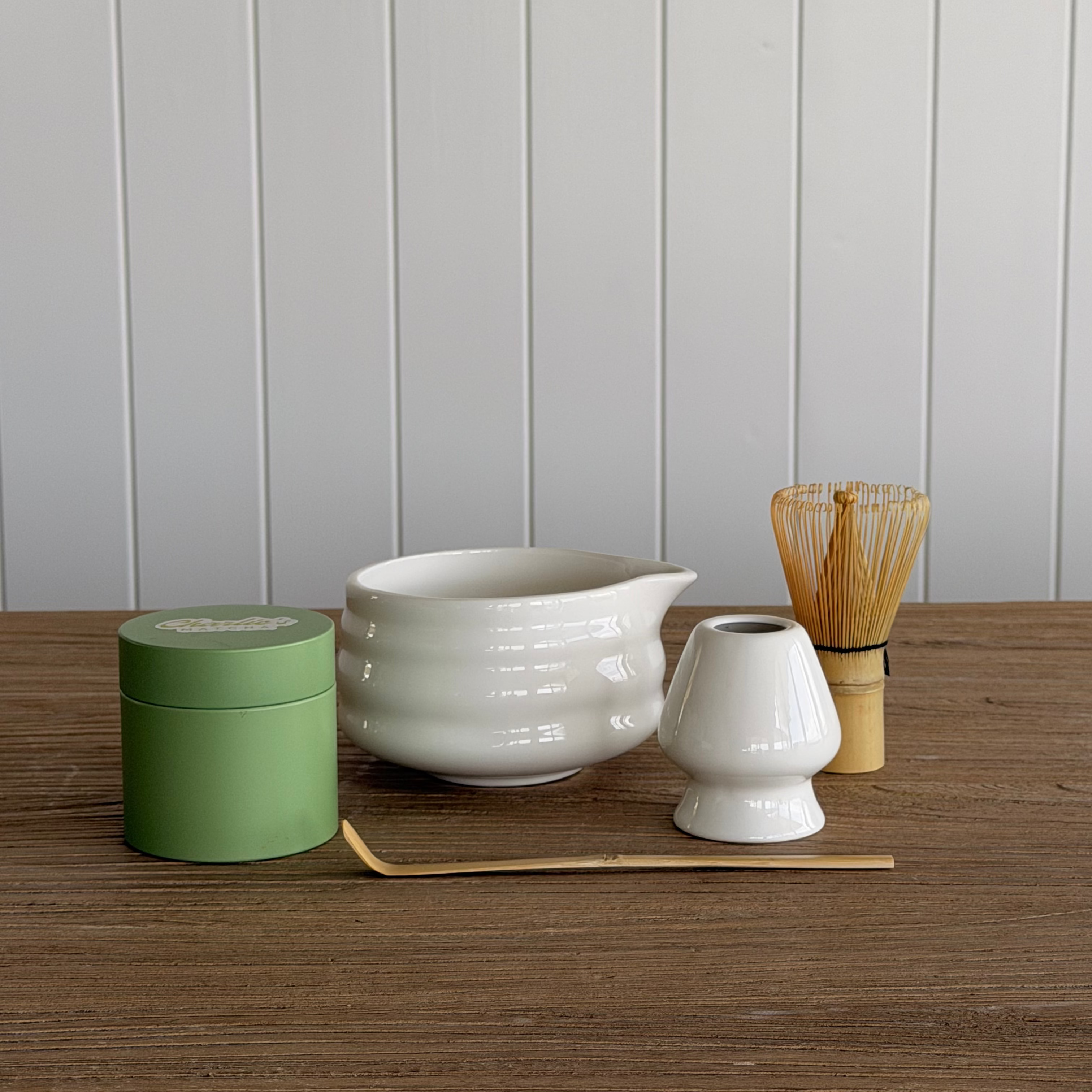 White Matcha Latte Set